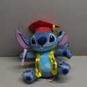 Disney Stitch Class of 2025 Graduation 13-inch Large Plush Stitch Stuffed Animal. Blue, Alien, Kids Toys for Ages 2 Up by Just Play