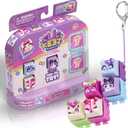 5-Pack | 5 Collectible Character Keyboard Keys Click and Clack | Create Your Own Keychain | Ages 6+