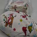 Grinch by Dr. Seuss Holiday & Christmas Bedding Super Soft 100% Cotton Flannel Sheet Set, King Size, (Officially Licensed Product) by Franco