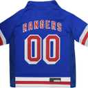 Pets First NHL New York Rangers Jersey for Dogs & Cats, X-Large. - Let Your Pet Be A Real NHL Fan!