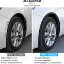 20Ft Car Wheel Arch Trim, Fender Flares Arches Wing Expander Car Wheel Eyebrow Anti-Collision Strip for Pickup SUV Car Fender Flare Edge Trim (5.5CM)