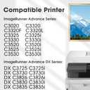 GPR-53 GPR53 Toner Cartridge (4-Pack) GPR 53 Compatible with Canon