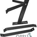 Lawn Mower Tractor Towing Hitch, Heavy Duty Garden Lawn Pro Tow Mower Hitch Kit Compatible with John Deere Cub Cadet Husqvarna Craftsman Riding Mowers, Black Powder Coated Finish