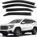 IG Window Visors Fit for 2018-2023 GMC Terrain, Out-Channel Rain Guards Vent Wind Deflectors 4PC, Car Accessories for 18-23 Terrain