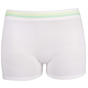 12 Pack Mesh Underwear Postpartum Must Have Hospital Provide Washable Breathable Undies for Delivery, Surgical,Traveling (L/XL(1339 in)) White