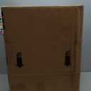 IRIS USA Dog Food Storage Container, Up to 54 Pounds, Attachable Wheels, For Dog Cat Bird and Other Pet Food Storage Bin, Keep Fresh, Easy Mobility - Made in USA, Navy/Pearl