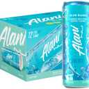 Alani Nu BLUE SLUSH, Sugar Free, Low Calorie Energy Drinks, 200mg Caffeine, Biotin, B Vitamins, Zero Sugar, 10 Calories, 12 Fl Oz Cans, 12 Pack