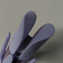 Automatic Curling Iron, Hair Curler Automatic Rotating, 1.25Inch Auto Rotating Curling Iron with 3 Temp& LCD Display,Ceramic Hair Curler Fast Heating Up Anti-Stuck Auto Shut-Off Dual Voltage (Light Purple)