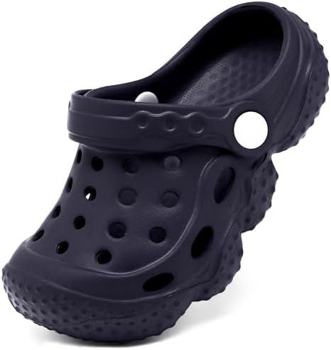ChayChax Kid's Garden Clogs Cute Slides Sandals Toddlers Beach Pool Shower Shoes with Non-Slip Sole 23