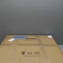 VOLISUN Low Profile Ceiling Fans with Lights and Remote, 23.6in Fandelier Ceiling Fan with Light, 3000K-6500K Dimmable Bladeless LED Fan Light, White Flush Mount Ceiling Fans with Lights for Bedroom