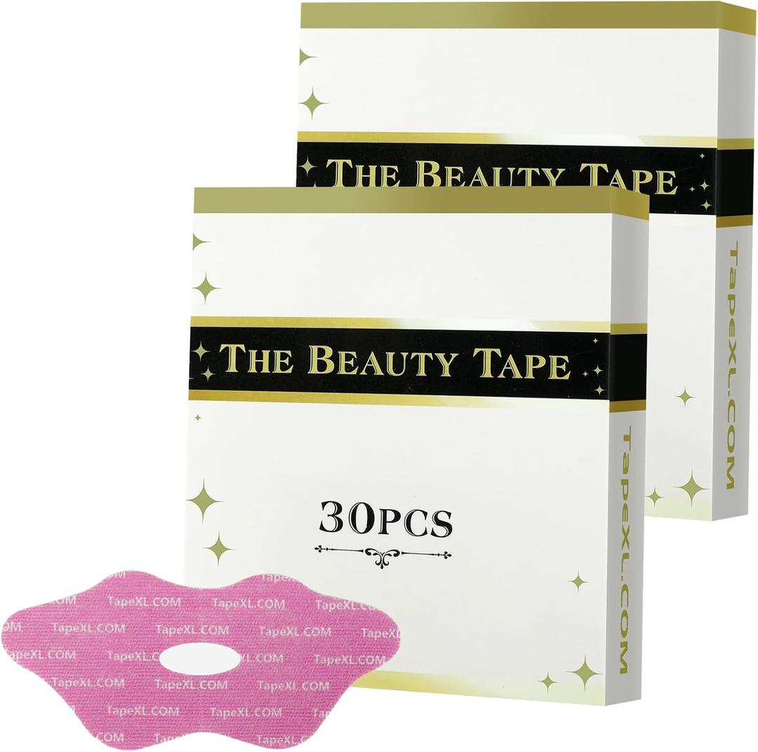 60 Pcs Rose Pink Beauty Athletic Tape, Portable Easy to Use C3
