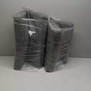 H.VERSAILTEX Stretch 4 Piece Cushion Sofa Slipcovers,Grey