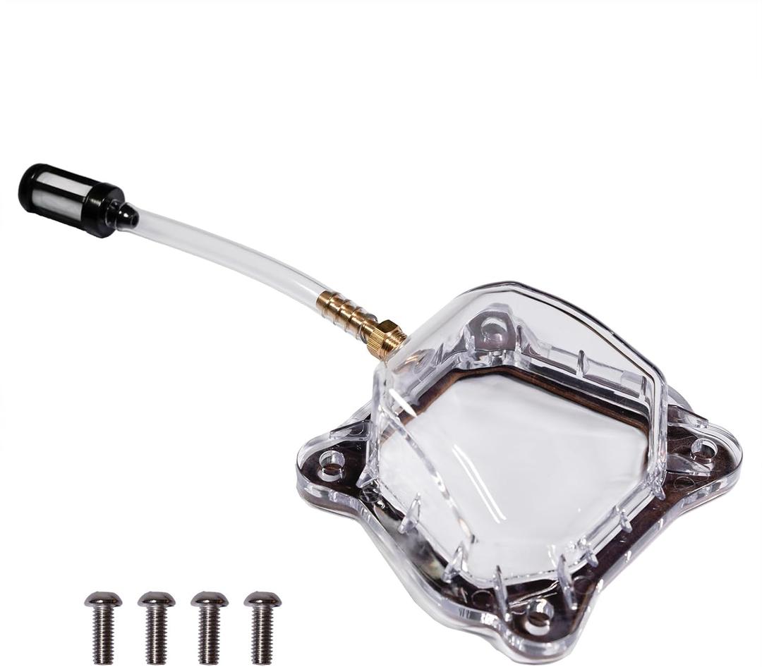 JMCHstore Clear Valve Cover For Predator 212 Non hemi Coleman CT200U CT100U BT200X CC100X Mini Bike, SK100 KT196 Go Kart Baja Hisun Tillotson Clone 196cc Engine Honda GX160 GX200