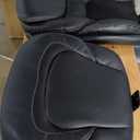Serta Claremont Ergonomic Executive Office Chair with Back in Motion Technology, Adjustable Mid Back Desk Chair with Lumbar Support, Bonded Leather, Black