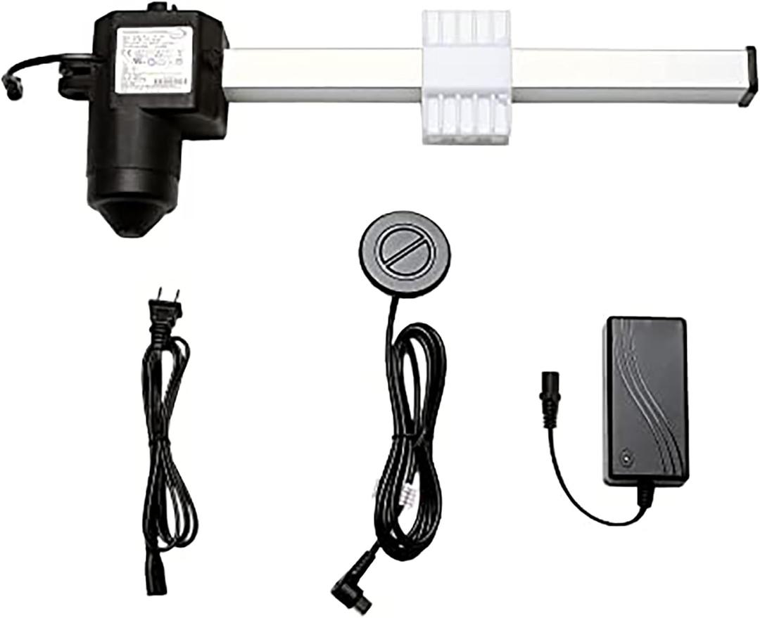 Fruhdi Power Recliner Limoss 450427 Motor Model MD140-02-L1-157-204 Actuator Replacement with Power Supply AC Cord