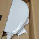 Mayfair NextStep2 Toilet Seat with Built-In Potty Training Seat, Slow-Close, Removable that will Never Loosen, Round, White (Round (1-Pack))