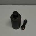 Waterless Essential Oil Diffuser, Battery Powered Mini Scent Air Machine, Aromatherapy Mist Diffuser for Home Room Car Office (Black Aluminum Alloy) (Black)