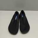 WHITIN Fashion Men's Wide Toe Box Barefoot Sneakers Slip on Canvas Casual Minimalist Zero Drop Sole Shoes Size 12 12W Width Minimus Black 46