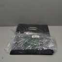 Collapsible File Box with Lid & Plastic Slide - Hanging Document Organizer for Office/Home, 14.96x12.6x10.83 Inch,Decorative Home File Bin,Black, 1 Pack (No Folders Included)