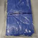 Extra Large Moving Bags - 8-Pack Heavy Duty Storage Duffel - Sturdy Backpack Straps Handles, Zippers - Reusable Moving Storage Bags for Clothes - Folding Collapsible Storage Tote Bag Set  Blue