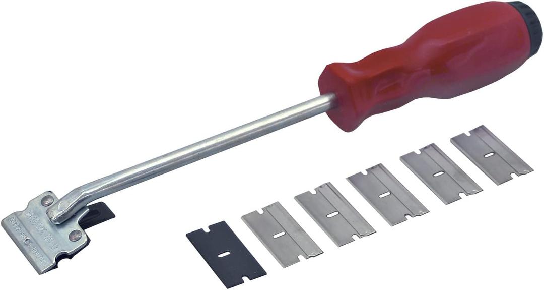 Lisle 52000 Razor Blade Scraper,Red (One Size)