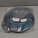 Collapsible Colander 3-Pack Set Space-Saving Foldable Kitchen Strainer with Non-Slip Base Durable Thickened PP+TPE Collapsible Strainers for Pasta, Vegetables, Fruits (Gray-Blue)