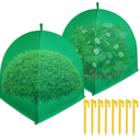 2 Pack Plant Covers Freeze Protection,Plant Protector and Cover,Shrub Covers for Winter,Winter Snow & Frost Covers with Stakes,Warm Plant Protection Tent.