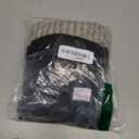 WIHOLL Womens Sweaters Trendy Color Block Tops Long Sleeve Shirts Fall Outfits Early Fall Fashion 2025 Winter Clothing (Small, Khaki)