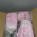 5.6 Ft Large Paper Artificial Flowers Giant Flowers for Decoration Indoor/Outdoor, Giant Paper Flowers for Garden Wedding, Hotel, Office, Shop Window, Photography Props, Pink