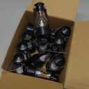 12Pcs LED Mini Vintage Lantern Decor Indoor Decorative Outdoor Hanging Lantern Decorative Small Candle Lanterns Farmhouse Decor for Wedding Centerpiece,Halloween,Christmas,Farmhouse Decorative (Black)