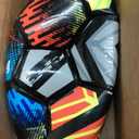 Franklin Sports Mystic Soccer Balls - Soccer Ball and Air Pump Sets - Multiple Size Soccer Balls - Soft Cover - Perfect for Kids and Adults (Size 4 - Ages 8-12)