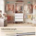 SONGMICS Closet System, Customizable Walk-In Closet Organizer System