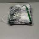 Buffalo Plaid Area Rug - 27.5x43 Inches, Black and White Checkered, Washable Cotton, Ideal for Front Porch, Kitchen, Entryway, Patio, Bathroom