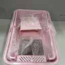 Stainless Steel Litter Box | Enclosed Cat Litter Box with Lid for Big Cats,  X-Large