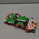 Christmas Decorations Table Centerpiece 4pcs Gingerbread Christmas Party Decorations Wooden Signs Merry Christmas Table Topper Signs Photo Prop for Xmas Holidays Tiered Tray Decor