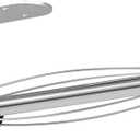 Swaitee Paper Towel Holder Under Cabinet, One-Handed Tear, Wall Mount, Adhesive, Silver, Paper Roll Holder with Ratchet Mechanism for Kitchen Bathroom Farmhouse Essentials Decor Accessories