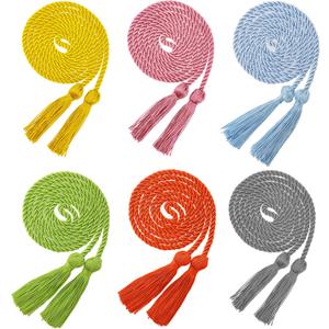 5 Pieces Graduation Honor Cords Graduation Cords Honor Cord Tassel for Students