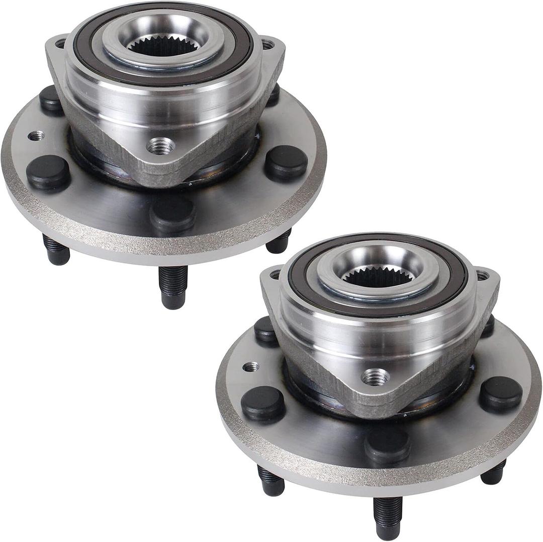 PAROD Pair 513277 Wheel Bearing and Hub Assembly Front/Rear Compatible with 08-17 Buick Enclave, 09-17 Chevy Traverse, 07-16 GMC Acadia, 07-10 Saturn Outlook 6 Lugs w/ABS