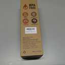 National Parks Water Bottle with 63 Waterproof Stickers & Carry Strap, Durable Plastic Water Bottle 32oz Hiking Water Bottles for Travel, Camping, Gifts for Kids, Men, Women Tritan, BPA Free