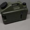 5 gallon Camping Water Container with Spigot, Portable BPA-Free Water Jug for Camping Hiking Emergency Stroage (Army Green, 5, Gallons)