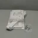 White Wooden Baby Shower Crate Closet, Baby Storage Crate with Handle, Basket for Baby Shower Gifts, Welcome Gift Basket for Newborn Boys Girls, Pregnancy Gifts for New Parents