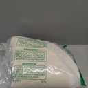 OKAYDA 18" x 18" Round Faux Sheepskin Chair Cover Seat Cushion Pad Super Fluffy Soft Fur Rug for Vanity Chair, Car Seat, Sofa, Living Room, Office (White)