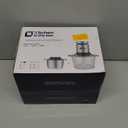 Kitchen in the box Mini Food Processor, Electric Meat Grinder & Food Chopper with 400W Powerful Veggie Chopper-One 3 Cup Bowl & S Blades for Meat/Fish/Vegetable/Baby Food