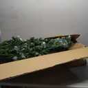 7 ft. Pre-Lit Artificial Christmas Tree Hinged Artificial Xmas Tree