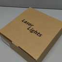 Moonflor 2 Pack Christmas Laser Lights Outdoor, Red and Green Moving Outdoor Laser Light, Starry Projection Light 3 Working Modes Waterproof Landscape Lights for Garden House Christmas Decoration