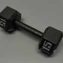 Marcy 15lb Cast Iron Hex Dumbbell, Single, IV-2015