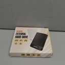 YOTUO Portable External Hard Drive Storage Expansion Mobile HDD USB 3.0 for PC, Mac, Desktop, Laptop, PS4, PS5, Xbox One X/S, Xbox 360, Xbox Series X/S, Office & Game (Black, 500GB)