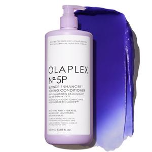 Olaplex N.5P Blonde Enhancer Purple Toning Conditioner: Neutralizes Brassiness & Strengthen | Repairs Damages & Hydrates Hair | For Coily, Curly, Straight, and Wavy (33.8 Fl Oz (Pack of 1))