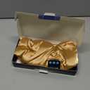 Sleep Mask Bluetooth 5.4 Headphones Soft Wireless Headband Eye Mask Blackout with Microphone (Gold)