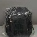 LIGHT FLIGHT Travel Backpack for Women, 15.6 Inch Laptop Backpack with USB Charging Hole, Water Resistant College Bookbag, Large Capacity Black Computer Backpacks for Work, Black